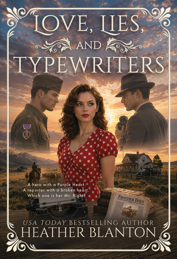 Love, Lies, and Typewriters: A Christian Historical Western Romance by Heather Blanton